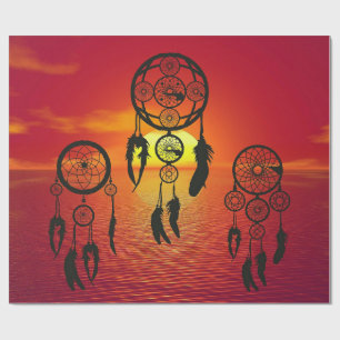 Dreamcatcher Sunset Wrapping Paper