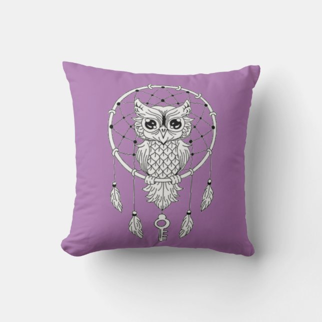 Dreamcatcher  throw pillow (Front)