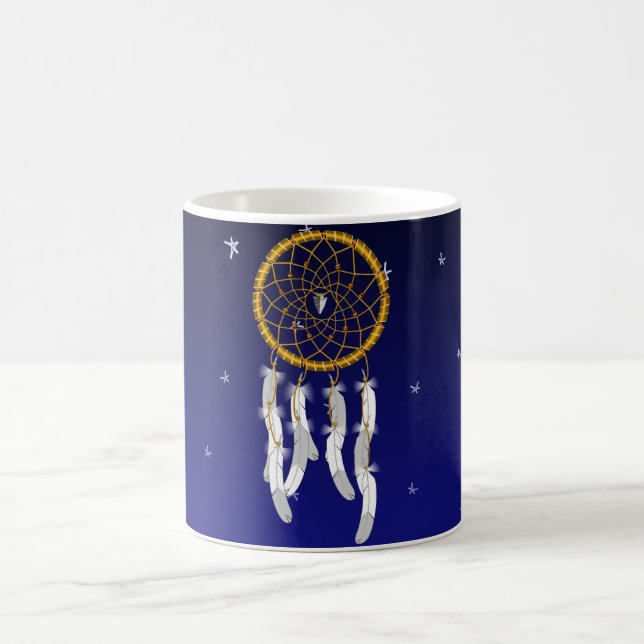 Dreamcatcher--Tiger's Eye Mug (Center)