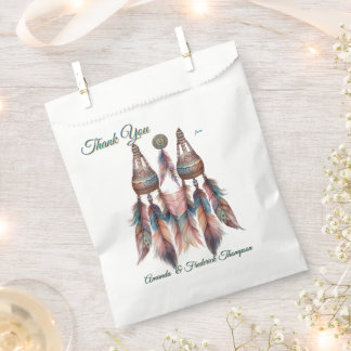 Dreamcatchers in a Bohemian theme Favour Bag