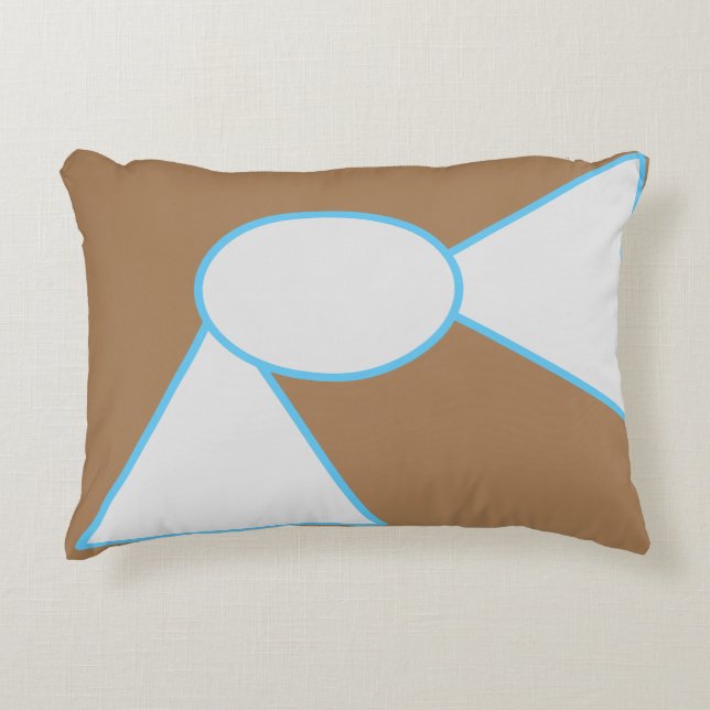 "DreamCloud Memory Foam Pillow: Experience Blissfu Accent Pillow (Front)