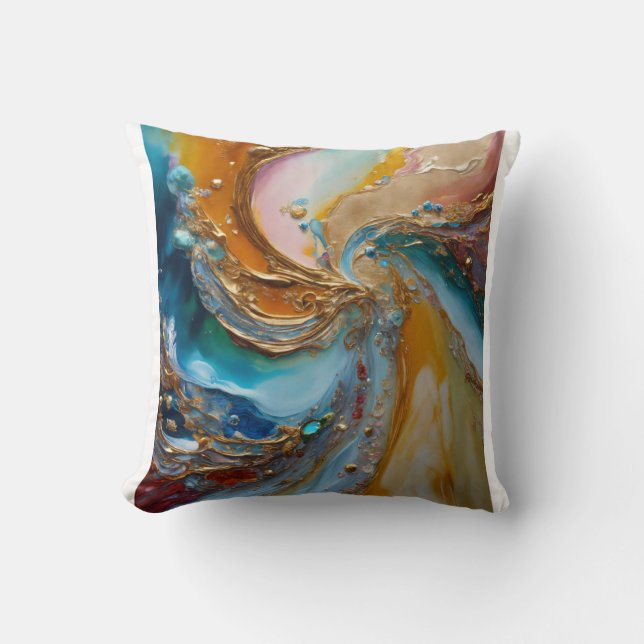 "DreamComfort™️ Memory Foam Pillow (Front)