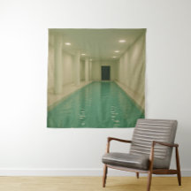 Dreamcore Liminal Pool – Surreal Eerie Backroom
