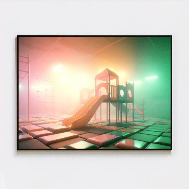 Dreamcore Playground Poster – Surreal Dreamy Art (Creator Uploaded)