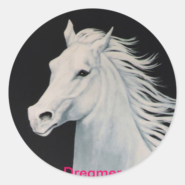 Dreamer Classic Round Sticker (Front)