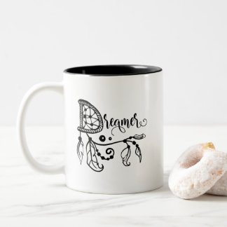 Dreamer Dreamcatcher Two-Tone Coffee Mug
