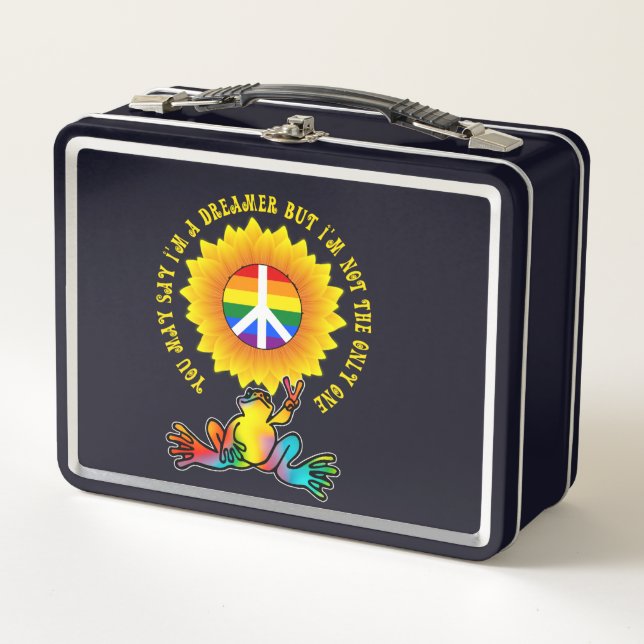 Dreamer Metal Lunch Box (Front)