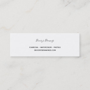 Dreamer Mini Business Card