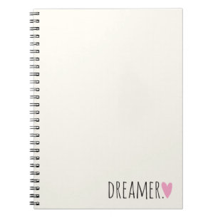 Dreamer with Heart Notebook