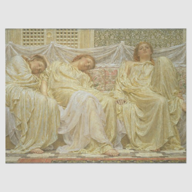 Dreamers - Albert Joseph Moore Tissue Paper (Front)