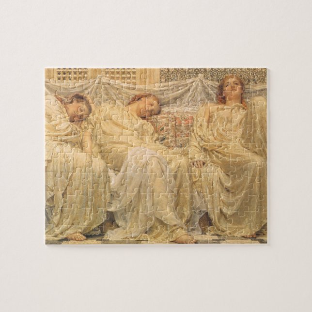 Dreamers by Albert Joseph Moore, Victorian Art Jigsaw Puzzle (Horizontal)