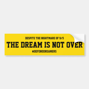 Dreamers Support Bumper Sticker