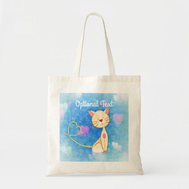 Dreaming Cat Tote Bag (Front)