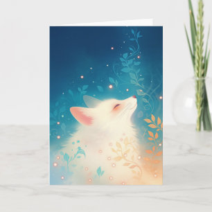 Dreaming Fox Spirit Card