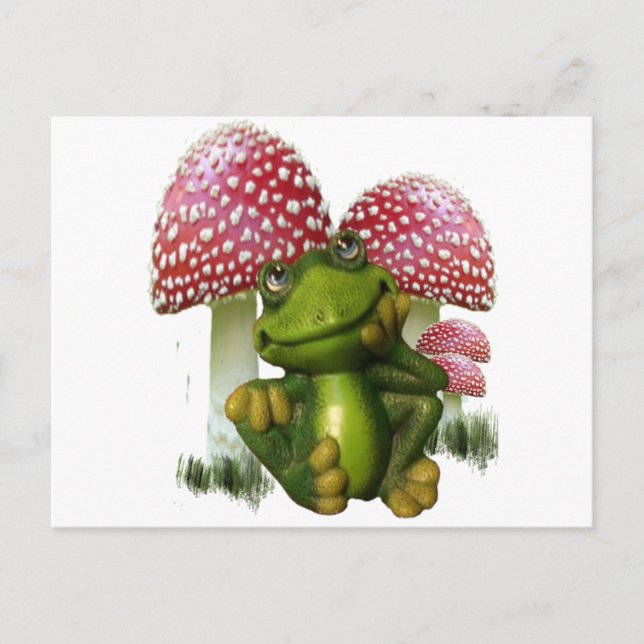 Dreaming Frog Postcard (Front)