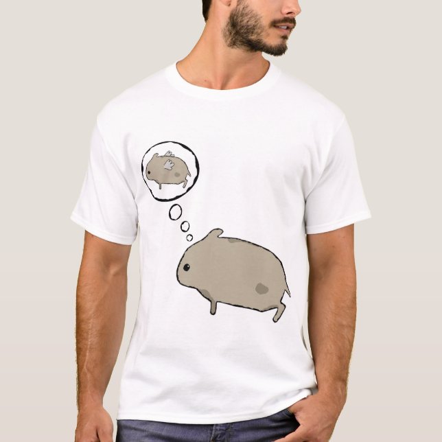 Dreaming Hamster  T-Shirt (Front)