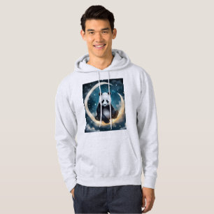 Dreaming in Moonlight: Panda's Celestial Serenade Hoodie