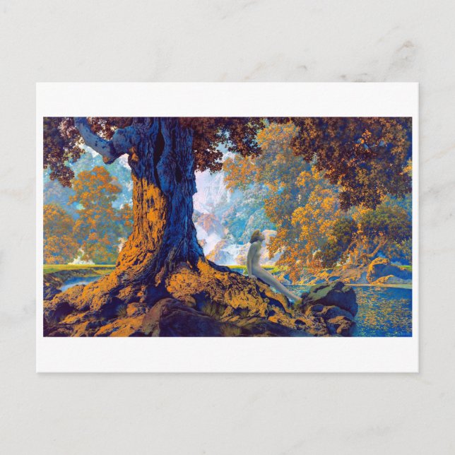 Dreaming | Maxfield Parrish | Postcard (Front)