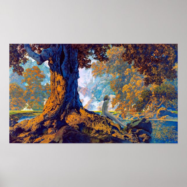 Dreaming | Maxfield Parrish | Poster (Front)