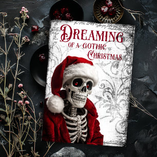 Dreaming of a Gothic Christmas Card