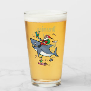Dreaming Of A Great White Christmas Pint Glass