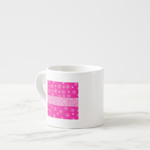 Dreaming of a Pink Christmas Espresso Cup