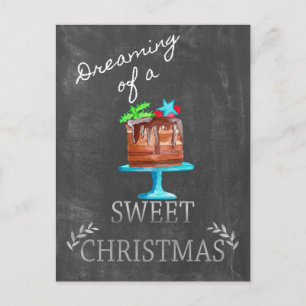 Dreaming of a Sweet Christmas! Postcard