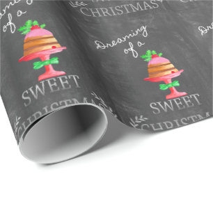Dreaming of a Sweet Christmas! Wrapping Paper