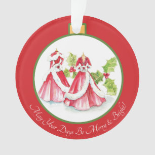 Dreaming of a White Christmas Ornament