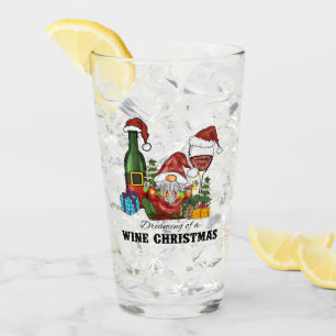 Dreaming of A Wine Christmas Glass