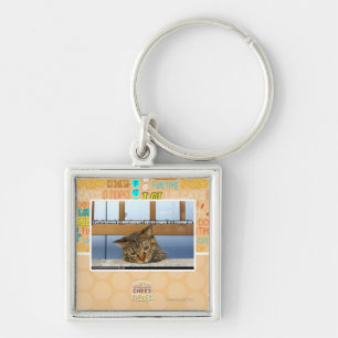 Dreaming of Cheesburgers Keychain