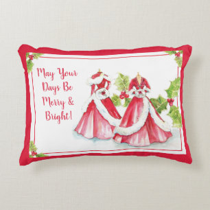 Dreaming of Christmas by Heather French Henry Accent Pillow