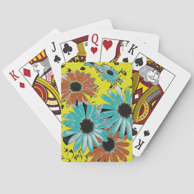 Dreaming of Daisies Classic Playing Cards (Back)