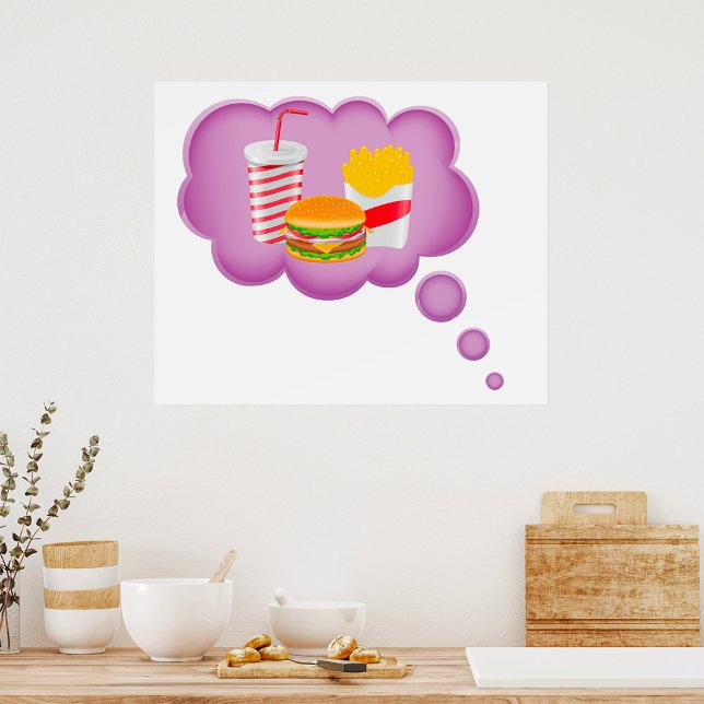 Dreaming Of Fast Food Poster (Creator Uploaded)