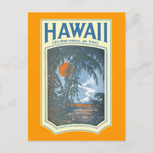 Dreaming of Hawaii Postcard