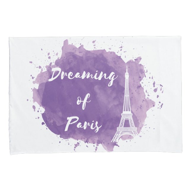 Dreaming of Paris - Pillow Cases (Front-Right)
