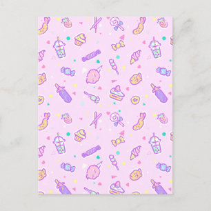 Dreaming of Summer Snacks Postcard