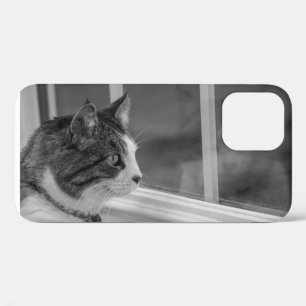 Dreaming Of Warmer Weather Grayscale iPhone 12 Case