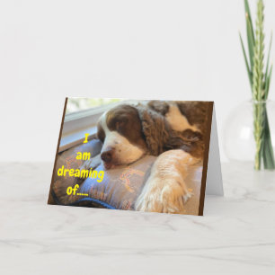 ***DREAMING OF YOU*** THIS CHRISTMAS HOLIDAY CARD