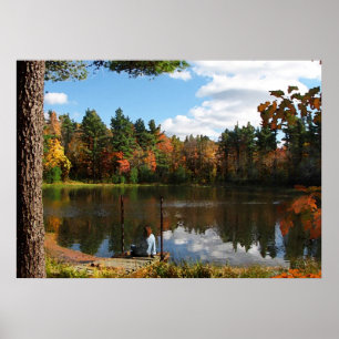 Dreaming on the Dock Poster