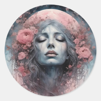 Dreaming Phantasy Classic Round Sticker