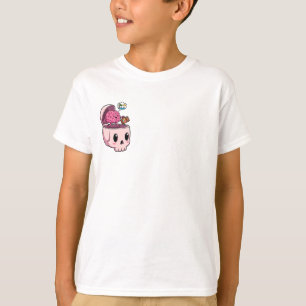 Dreaming Skull with Vacation Brain Kids T-Shirt