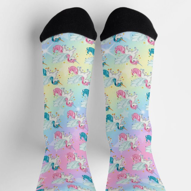 Dreaming Unicorns Socks (Top)