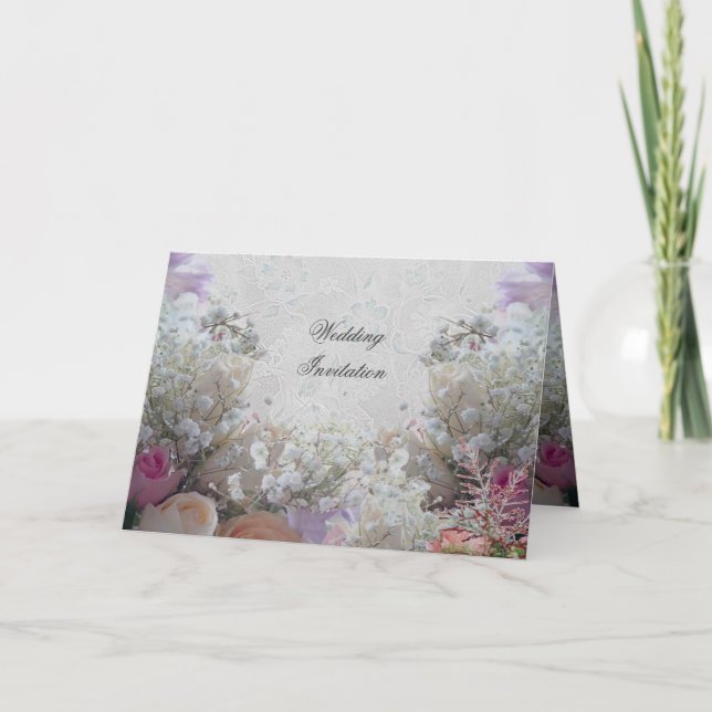 Dreaming Wedding Invitation Card (Front)