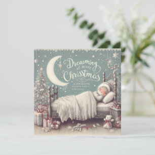 Dreaming White Christmas Card