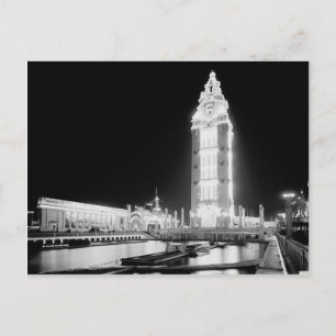 Dreamland Amusement Park, Coney Island N.Y. Postcard