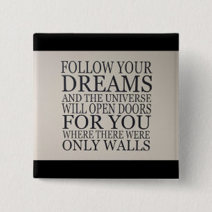 dreams 2 inch square button