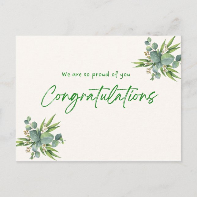 Dreams Achieved: Graduation card (Front)