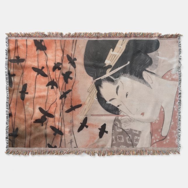 Dreams Aloft Throw Blanket (Front)