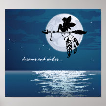 dreams and wishes ~ Full Moon, Fairy, Arrow Beach